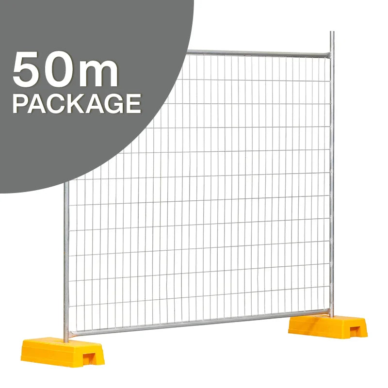 100m Temporary Fence Heavy Duty Package