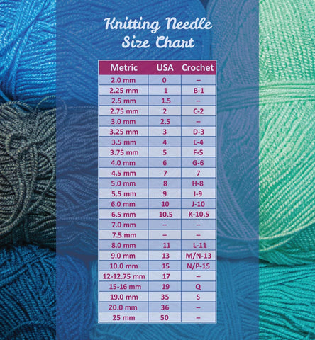 How to Tell What Size Your Knitting Needles Are
