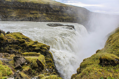 Gullfoss waterfall in Iceland