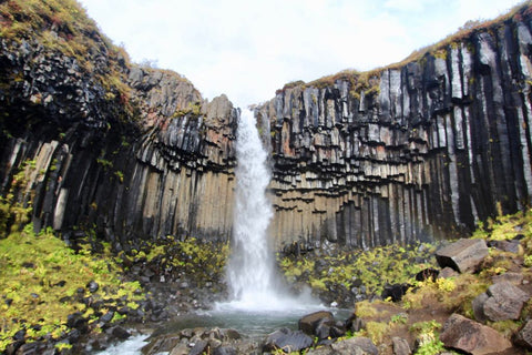 Svartifoss Waterfall in Iceland