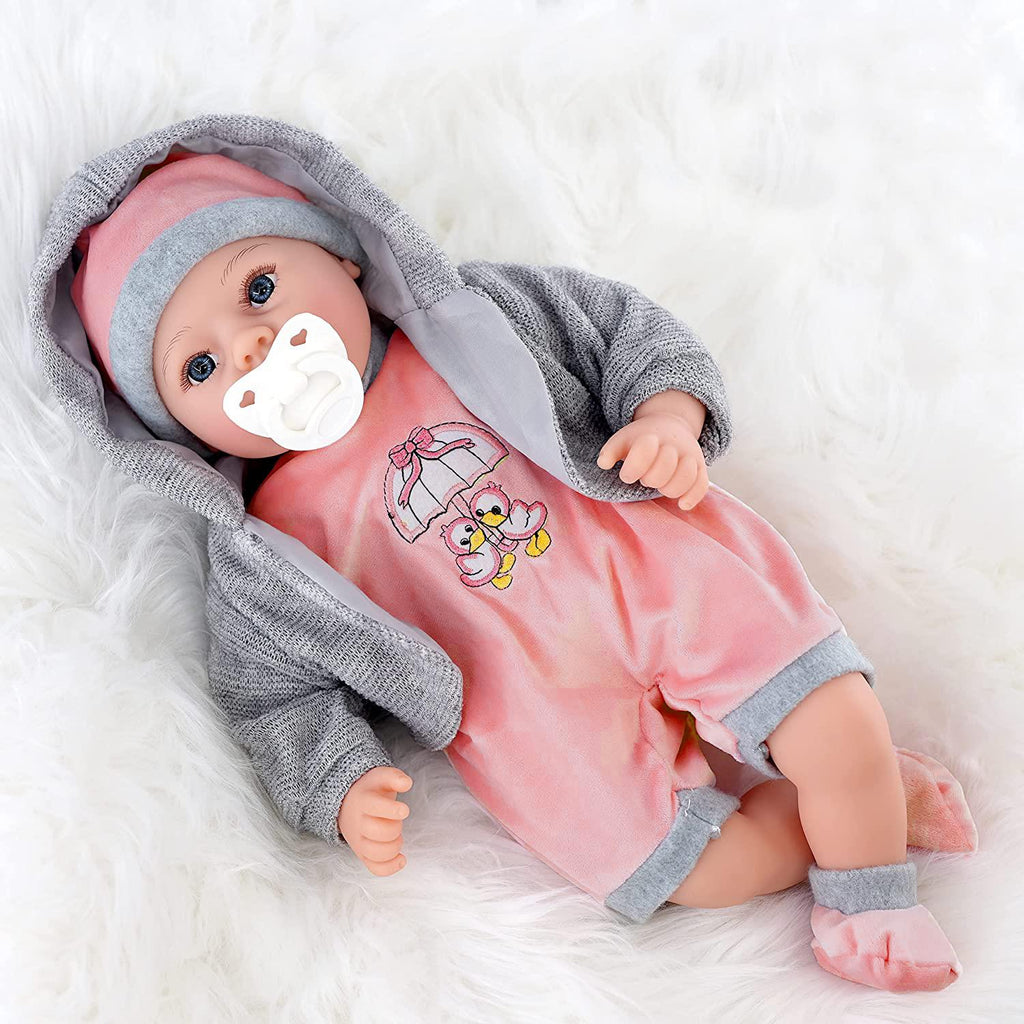 Baby Pink Bibi Baby Doll Toy With Dummy & Sounds by BiBi DollThe