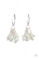 Jaw-Dropping Jelly Silver Earrings-Jewelry-Paparazzi Accessories-Ericka C Wise, $5 Jewelry Paparazzi accessories jewelry ericka champion wise elite consultant life of the party fashion fix lead and nickel free florida palm bay melbourne
