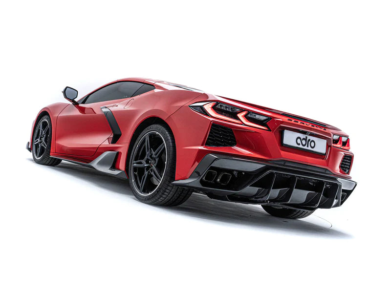 [Adro] CORVETTE C8 PREPREG CARBON FIBER REAR DIFFUSER