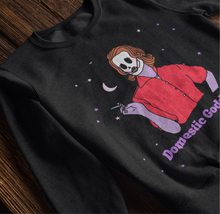 Load image into Gallery viewer, Domestic Goddess Comfy Sweatshirt
