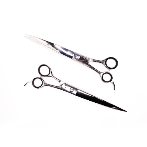 10 Curved Shears Gold Dipped - Right or Left Hand – curlsponge