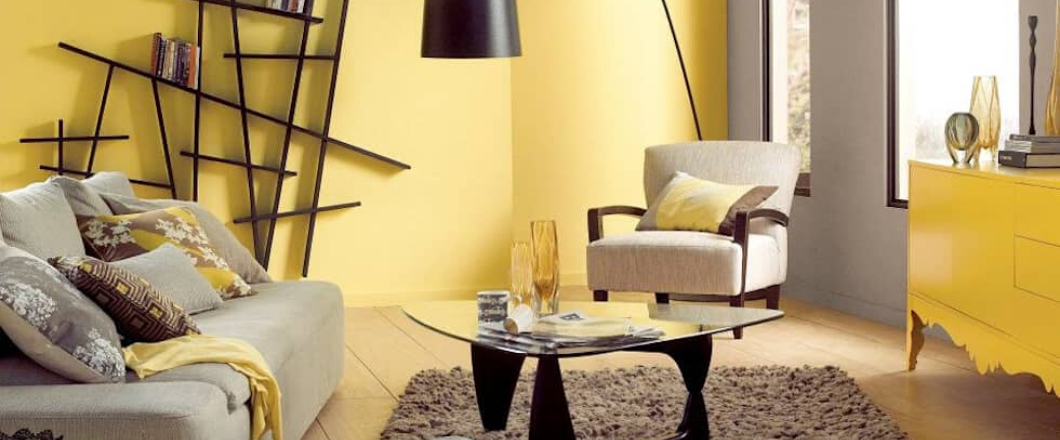 7 colores para combinar con amarillo en tus interiores