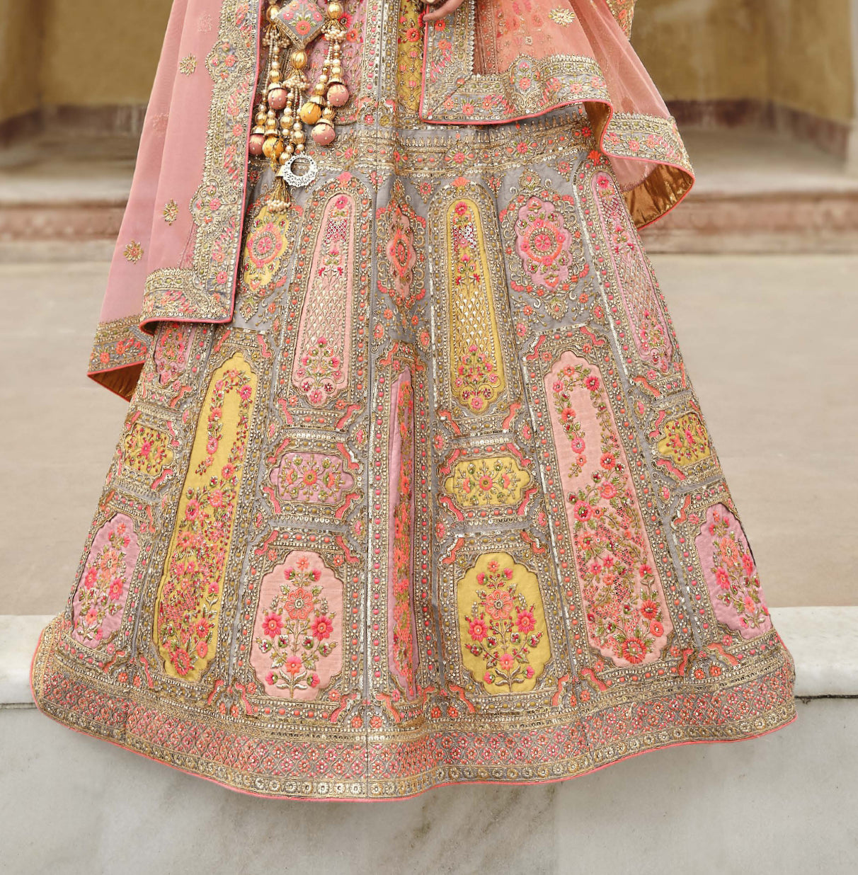 peach lehenga bridal – Page 2 – Joshindia