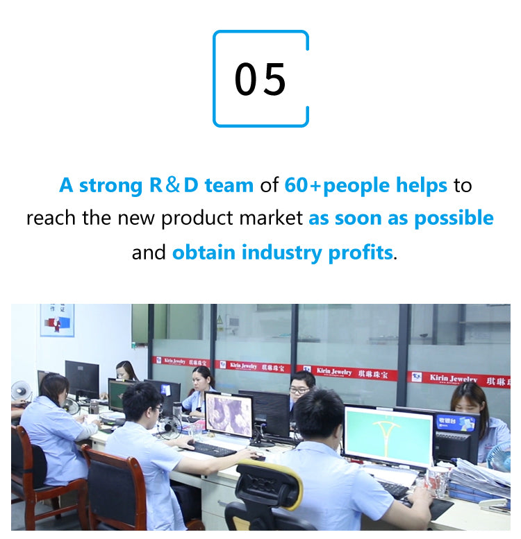 A strong R&D team of 60+ people helps to reach the new product market as soon as possible and obtain industry profits