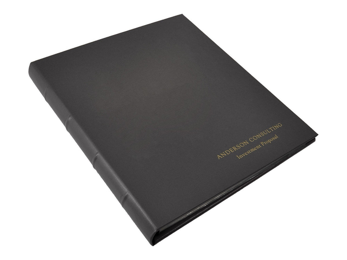 presentation binder hardcover