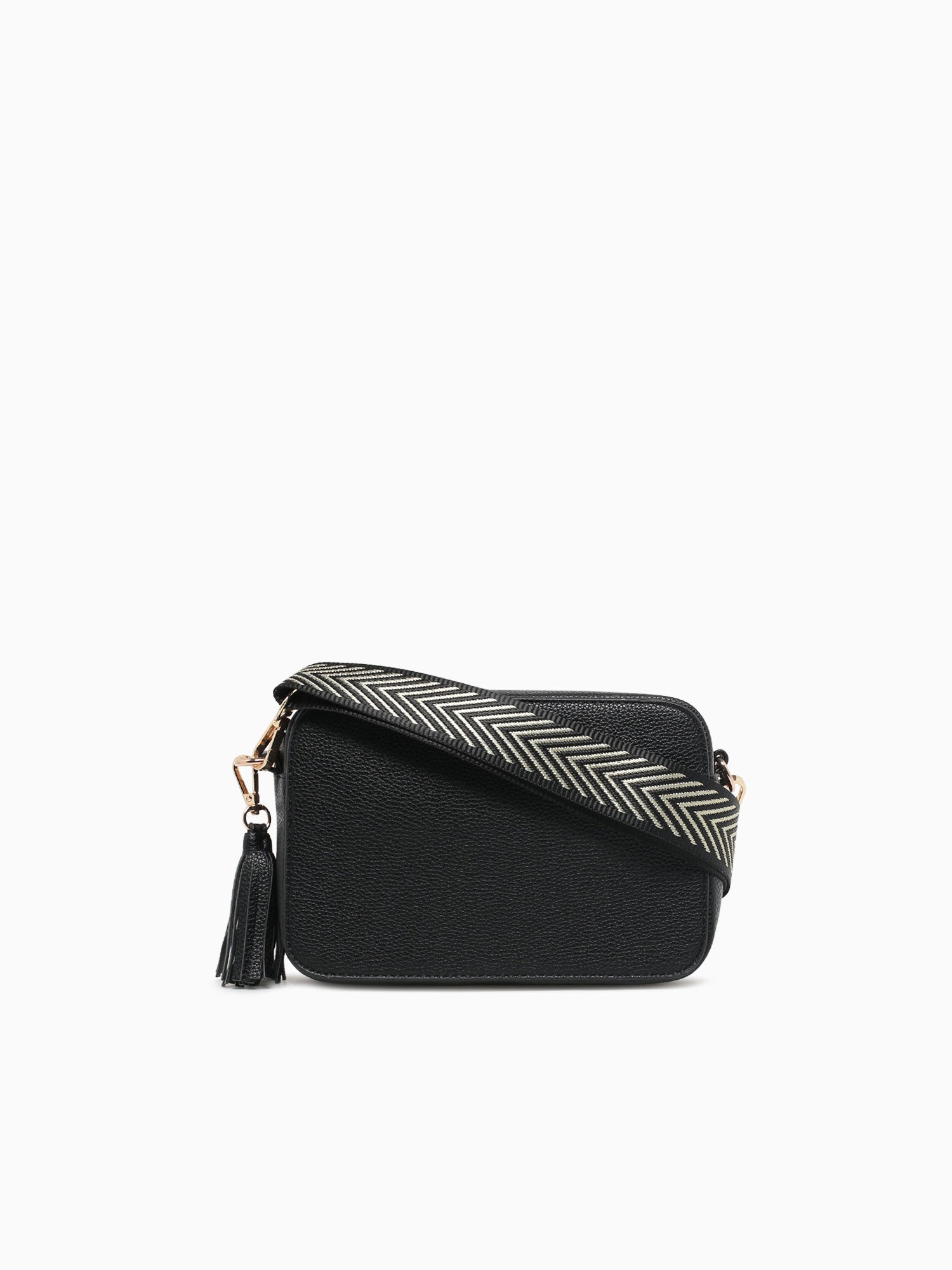 Tassel Camera Bag W Strap black