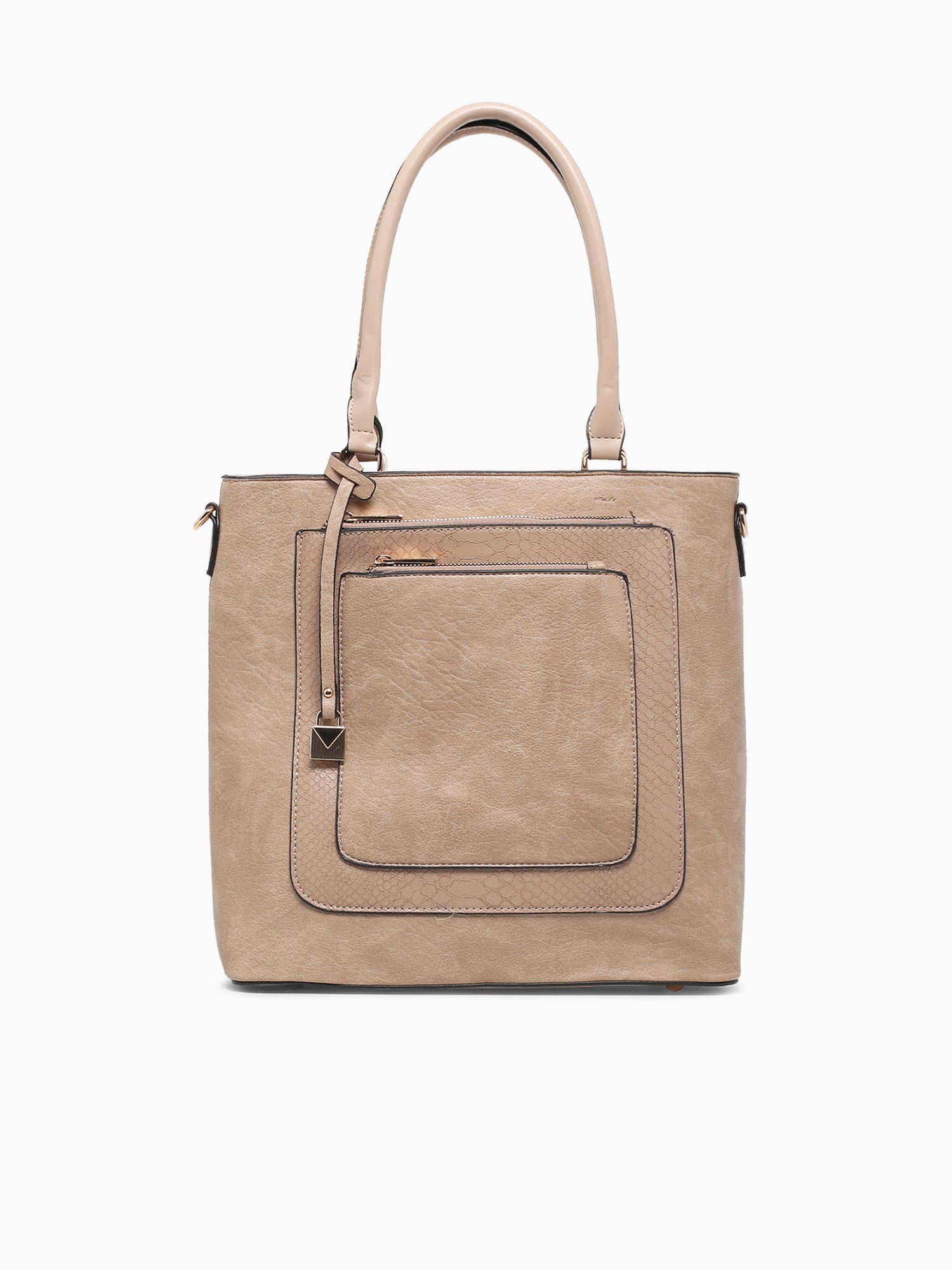 Nina Tote Taupe Multi