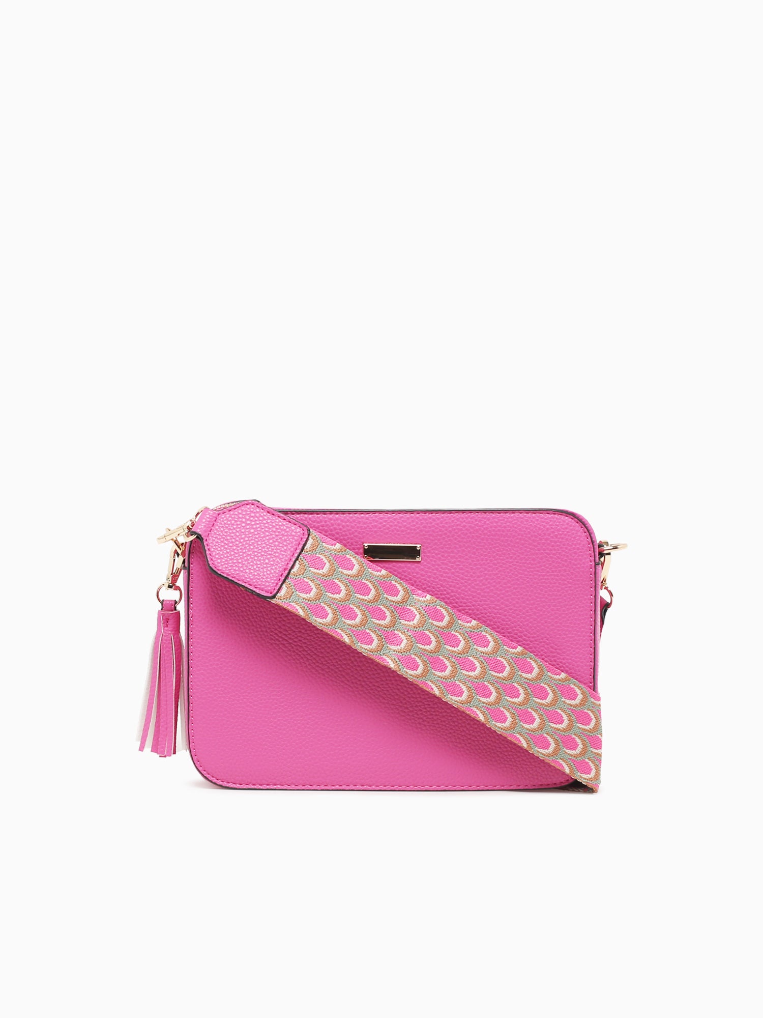 Lg Tassel Camera Bag Pink