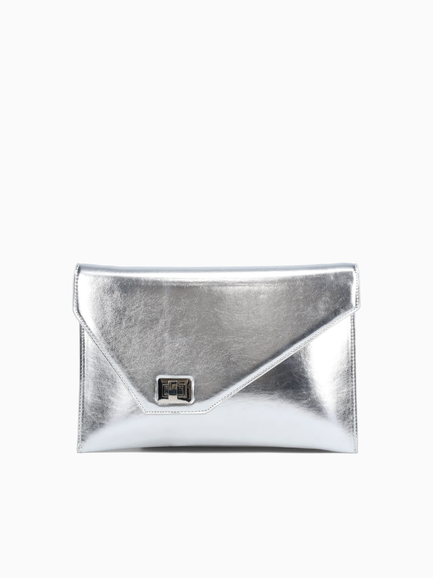 Melanie Clutch Silver