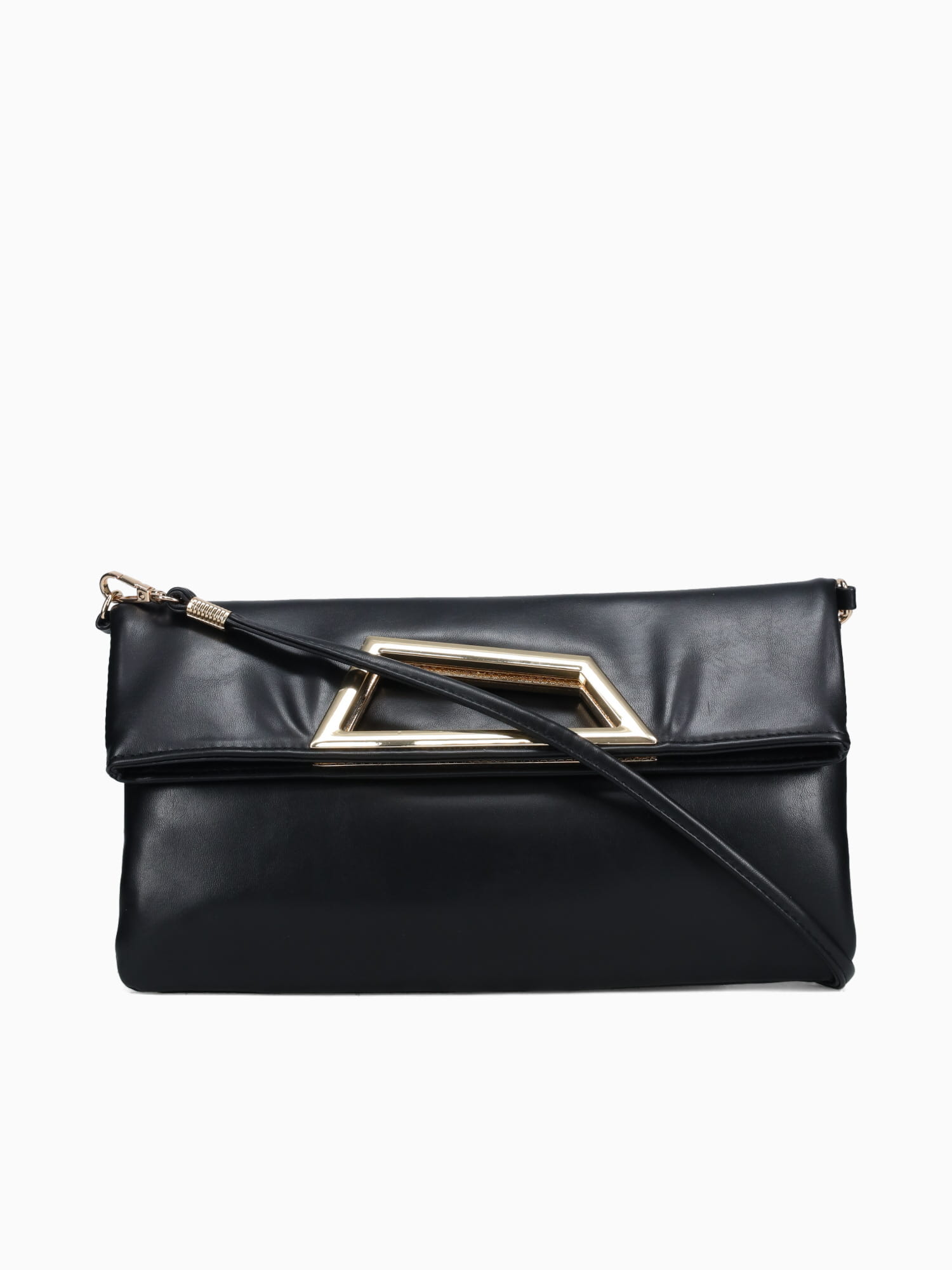 Geo Clutch Black