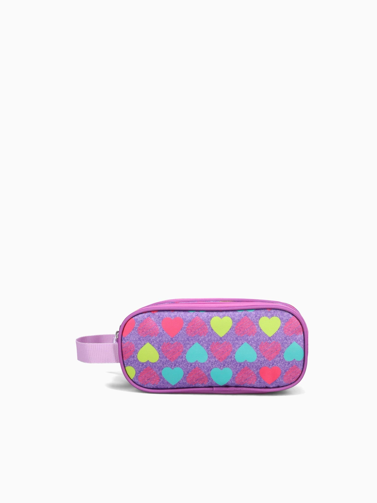 Heart Pencilcase Purple