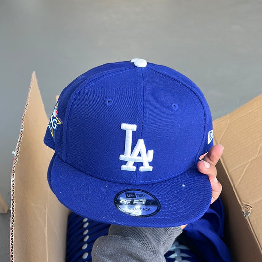 New Era LA Dodgers Snapback “Sail/Forest Green”