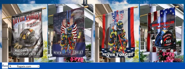 Flags For Deep Commemoration