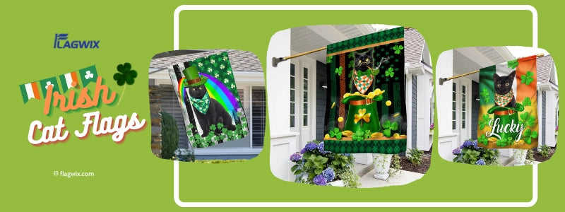 irish cat flag