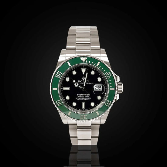 Rolex Submariner Hulk Dive Watch Green Dial 41mm