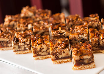 Healthy pecan bars