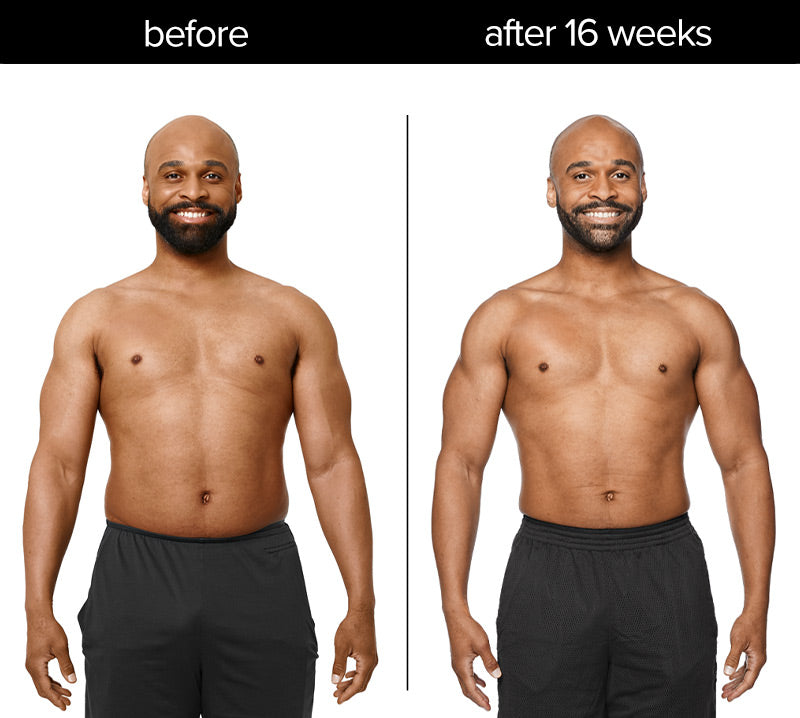 Andre before and after