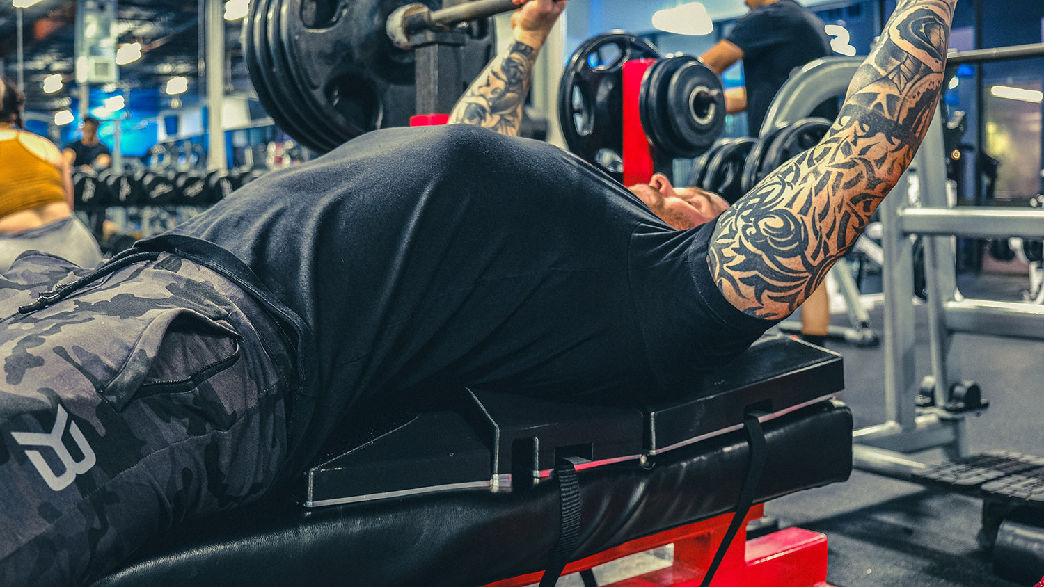 Launch Pad bench press