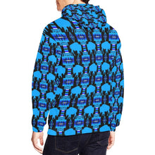 Load image into Gallery viewer, Midnight Lake Buffalo All Over Print Hoodie for Men (USA Size)
