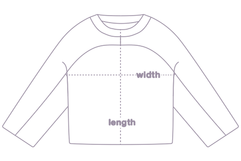 terrain knit size chart