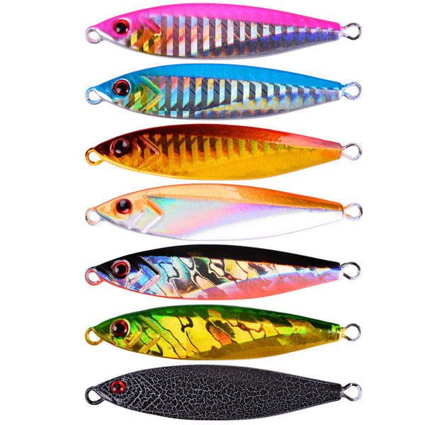 7g 10g 15g 20g Metal Spinner Spoon Fishing Lures Gold Silver Artificia –  Aorace Fishing
