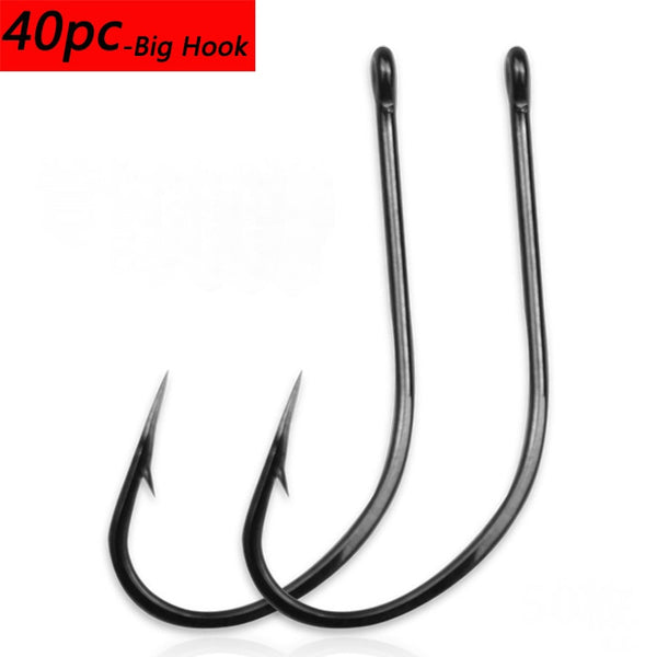 Fish Hook Fishhook 20Pcs/Box Size6-4/0# High Carbon Steel Jigging