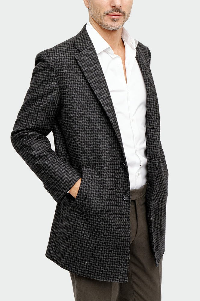 Gray Herringbone Coat – TdWilson