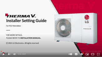 Therma V Installer Setting Guide