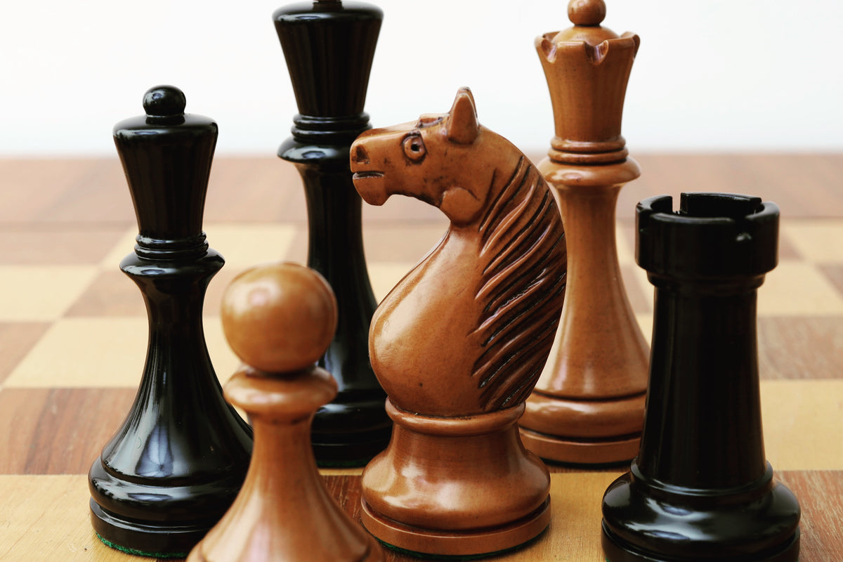 Image of Wooden Chess Pieces
