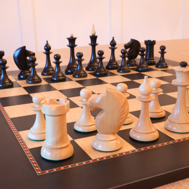 Quality Tournament Chess Set Combo - Natural