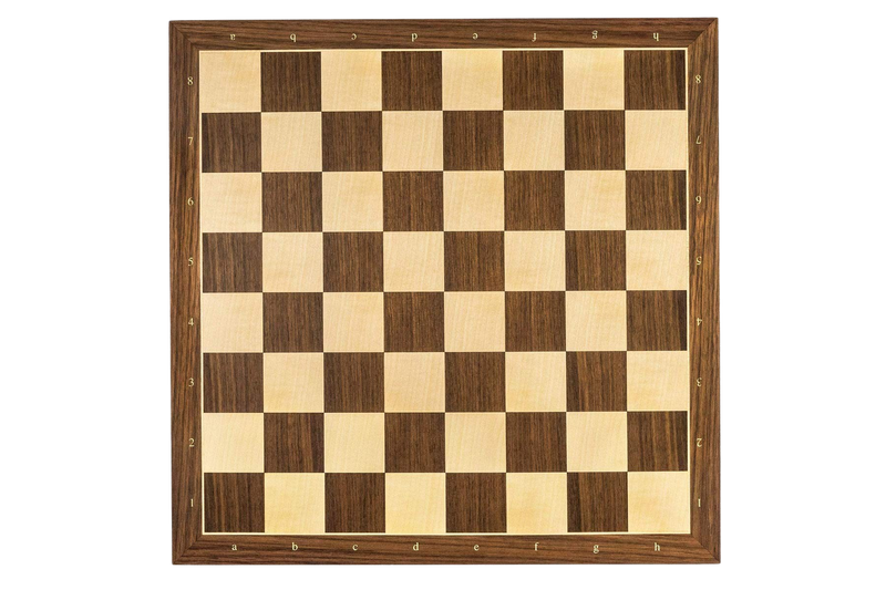 Folding Walnut and Maple Wooden Tournament Chess Board