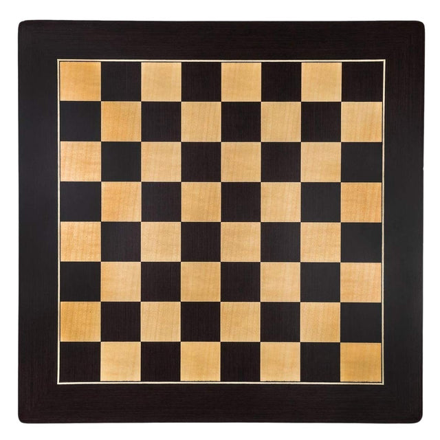 Picture of 21.5" Barcelona Deluxe Wengue Chess Board - 55mm Square