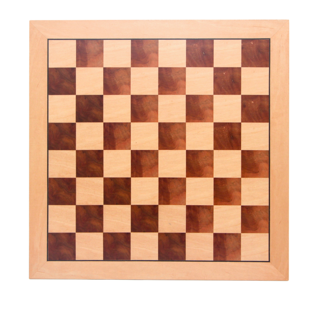 Picture of 19" Camphor/Natural Standard Traditional Chess Board