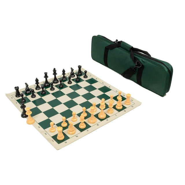 Combo of Knight, Rook & Pawn Chess Pieces in Box Wood - 3.54 Knight