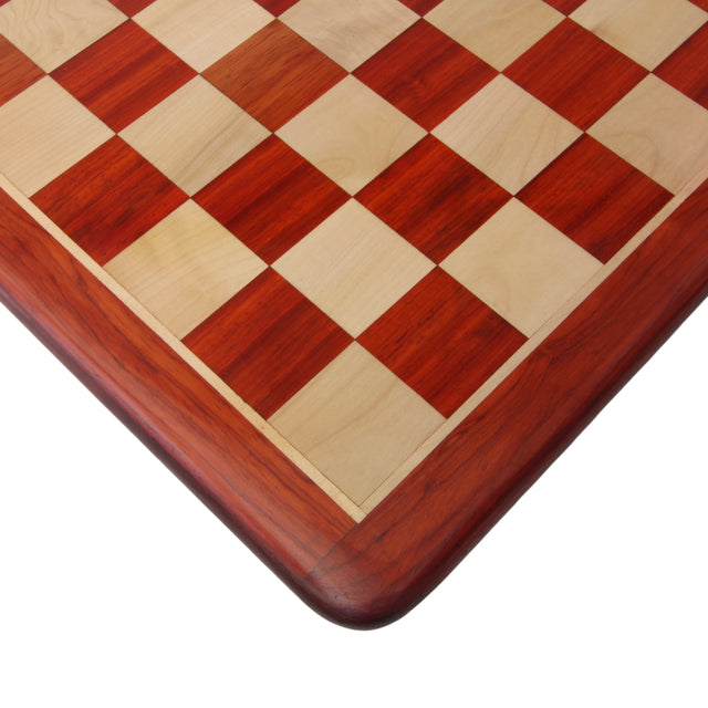 Picture of 21" Solid Inlaid Bud Rosewood & Maple Wood Chess Board - 55 mm Square