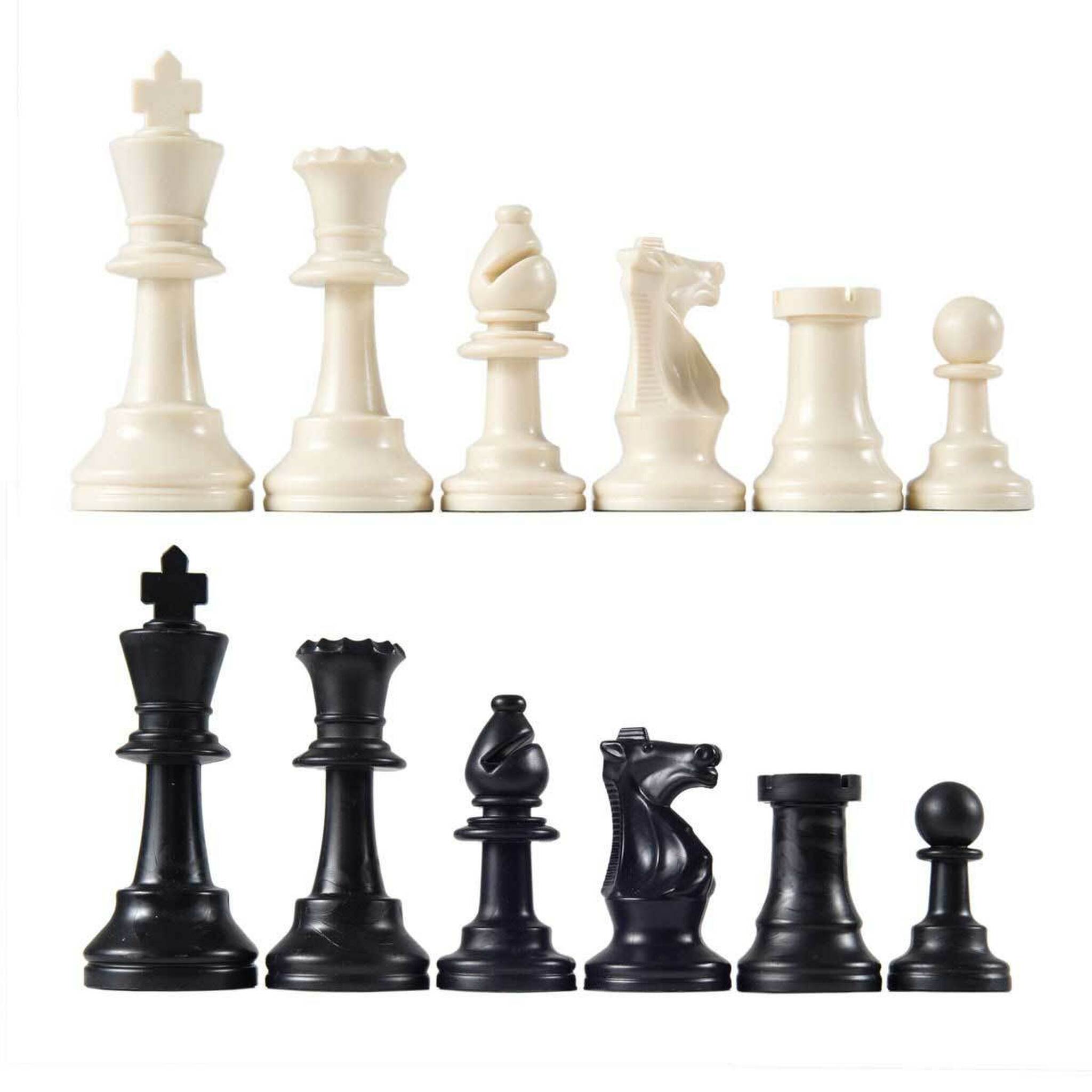 Weighted Tournament Chess Set Travel Pouch Combo