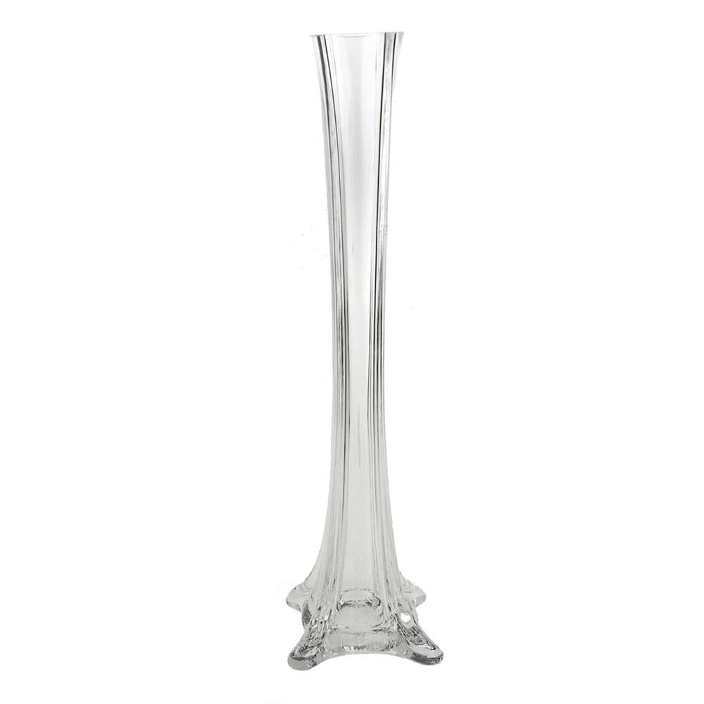 Tall Eiffel Tower Glass Vase Centerpiece - Party Mill on Eiffel Tower Vases id=50713