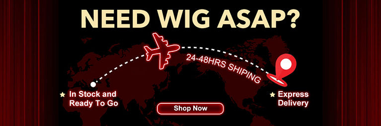 US Stock-human hair wig