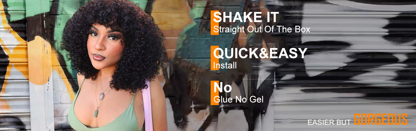 Shake & Go Wigs