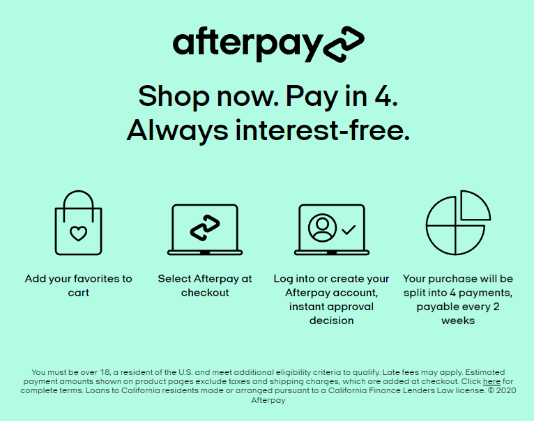 Afterpay Tips