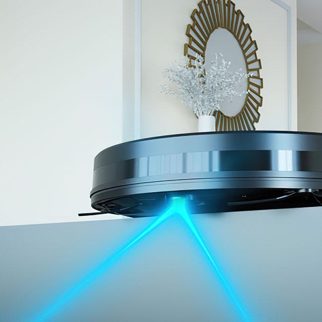 Will the robot vacuum fall downstairs?