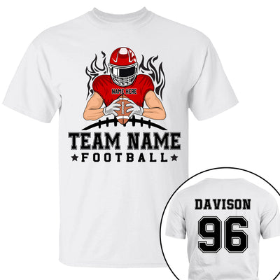 Football Game Days Custom Team Name Personalized Shirt For Football Player