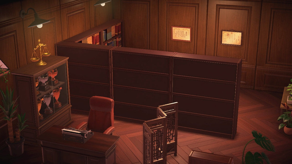 Scholar's Office Room Design for Animal Crossing New Horizons ACNH – No0k  Store