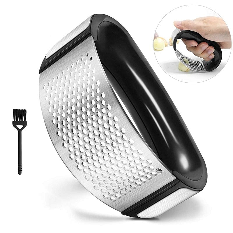 Maisonandcare Stainless Steel Manual Garlic Press Chopper