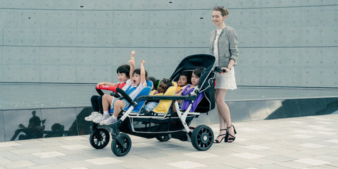 6 seat stroller of Familidoo