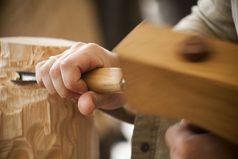 Mallet for wood carving